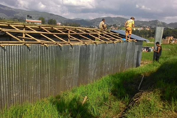 housing for Bhaktapur community being rebuilt